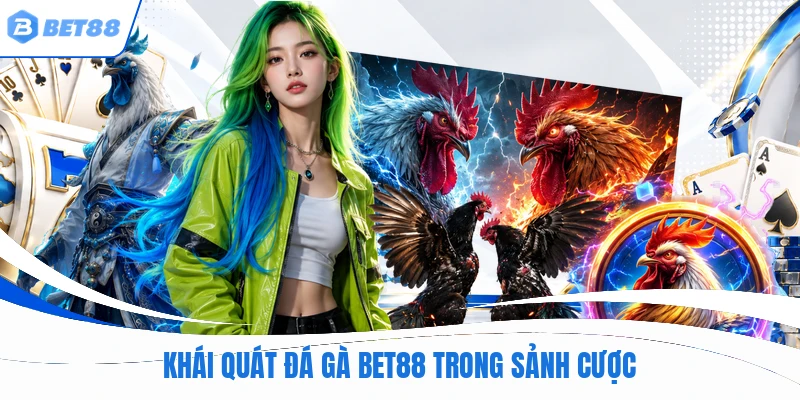 Khái quát đá gà BET88 trong sảnh cược